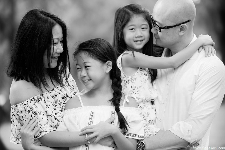 Black and White Children and Family Photographer